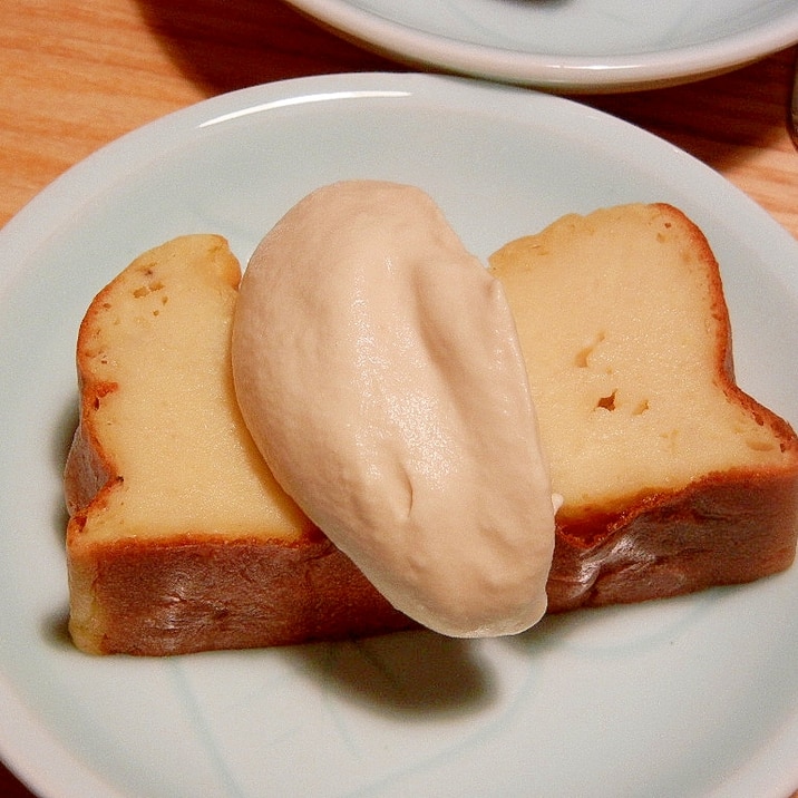 水切りヨーグルトで！バナナの焼きフロマージュ風